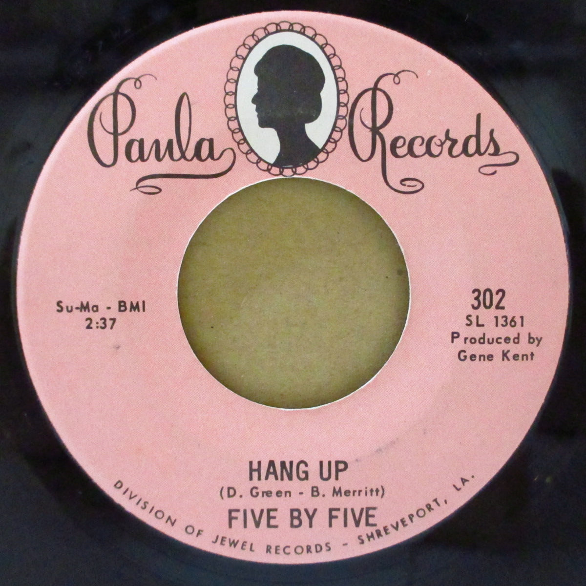 FIVE BY FIVE (ファイブ・バイ・ファイブ) - Fire / Hang Up (US '68 オリジナル7インチ)ジミ・ヘン名曲の爆ガレージ・カバー!