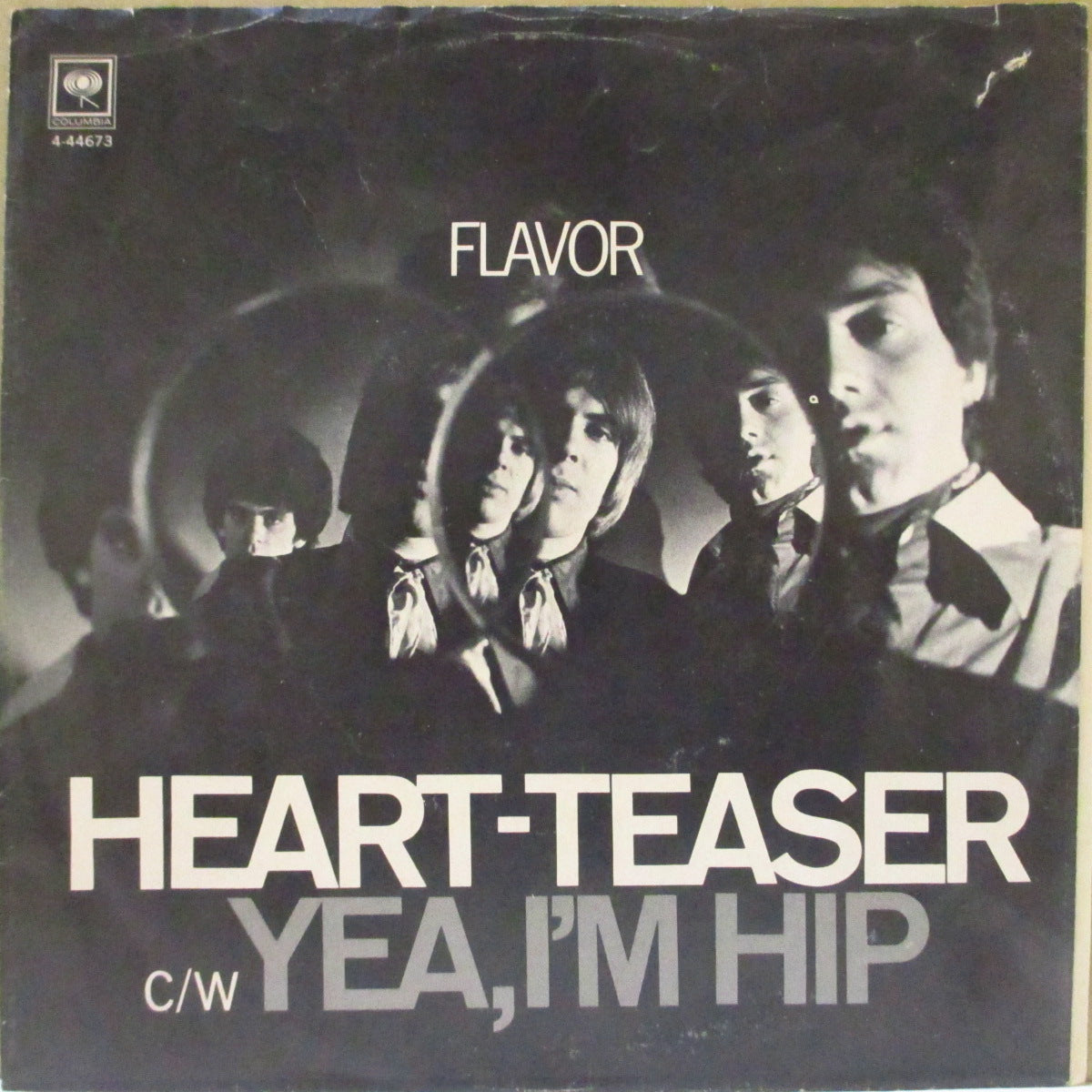 FLAVOR (フレイヴァー) - Yea, I'm Hip / Heart-Teaser (US '68 オリジナル・ジャケ付 7インチ)ファンキーMODガレージ・ノーザン & MODサイケデリック・ノーザン!