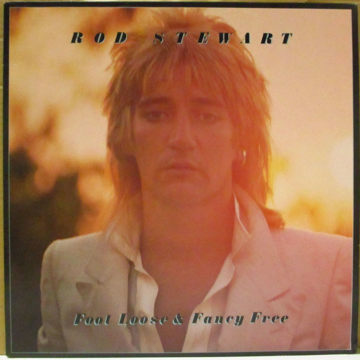 ROD STEWART (ロッド・スチュワート) - Foot Loose & Fancy Free (US '80s 再発「カラーロゴ・クリームラベ」 LP/バーコードなし光沢ジャケ) 8thアルバム