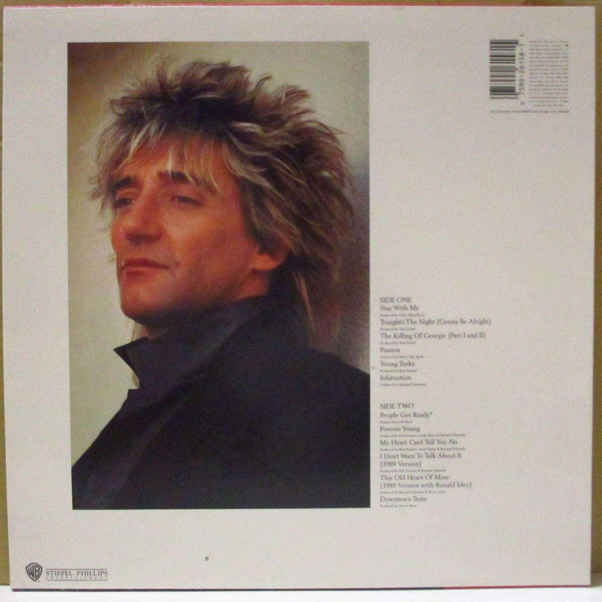 ROD STEWART (ロッド・スチュワート) - Downtown Train - Selections From The Storyteller Anthology (US '90 オリジナル LP) ベストアルバム