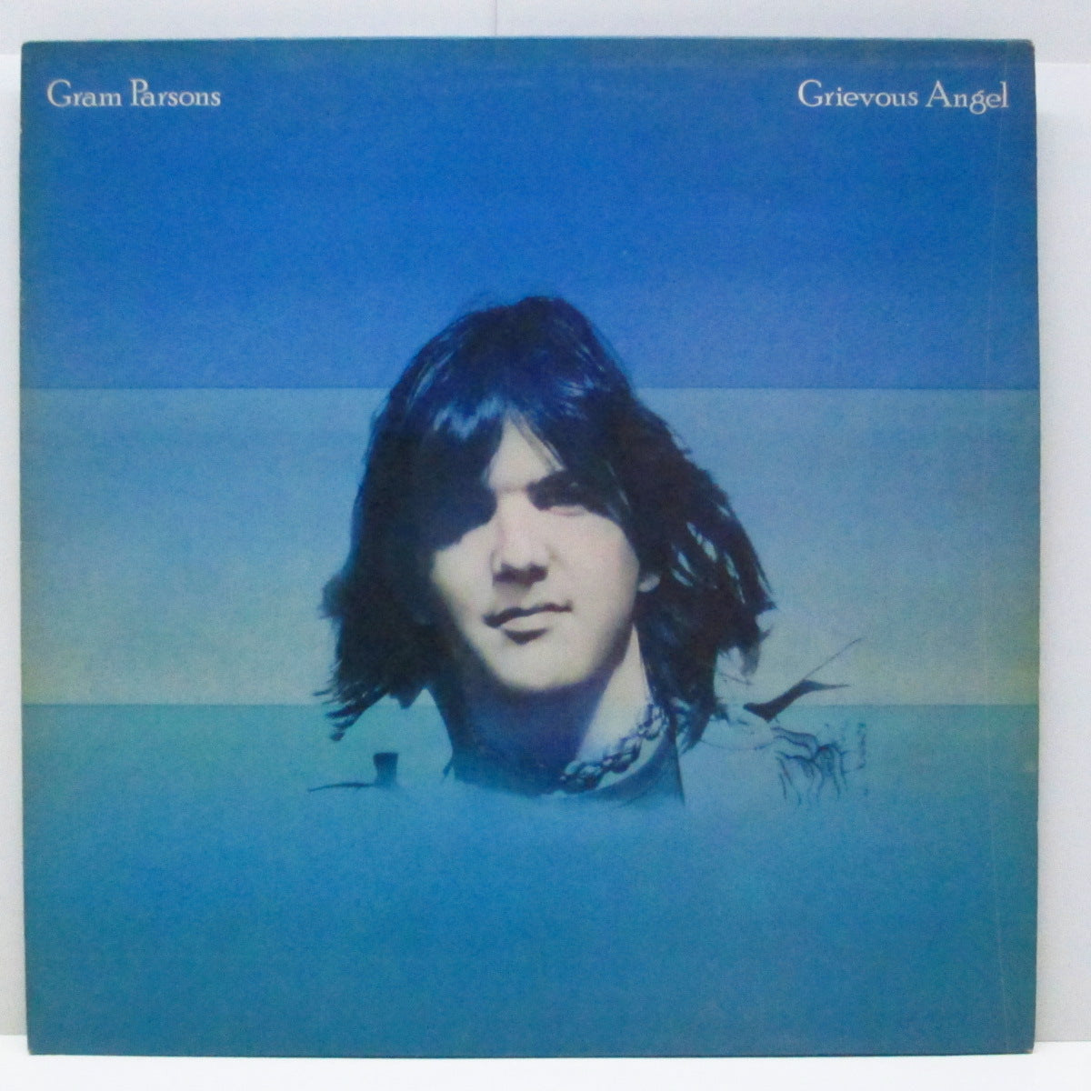 GRAM PARSONS (グラム・パーソンズ) - Grievous Angel (UK '76 再発 B面「Wロゴ有ラベ」LP/光沢ジャケ) 遺作となったソロ2作目!