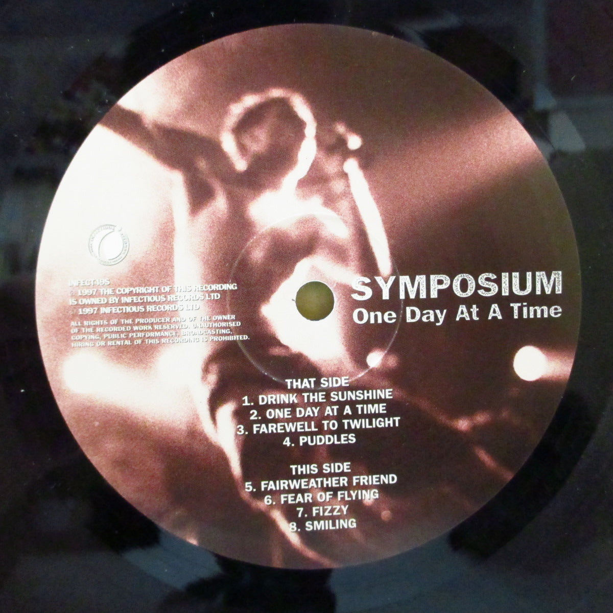 SYMPOSIUM (シンポジウム) - One Day At A Time (UK オリジナル MLP+固紙インナー/レアステッカー付き光沢ジャケ) '97年ミニアルバム