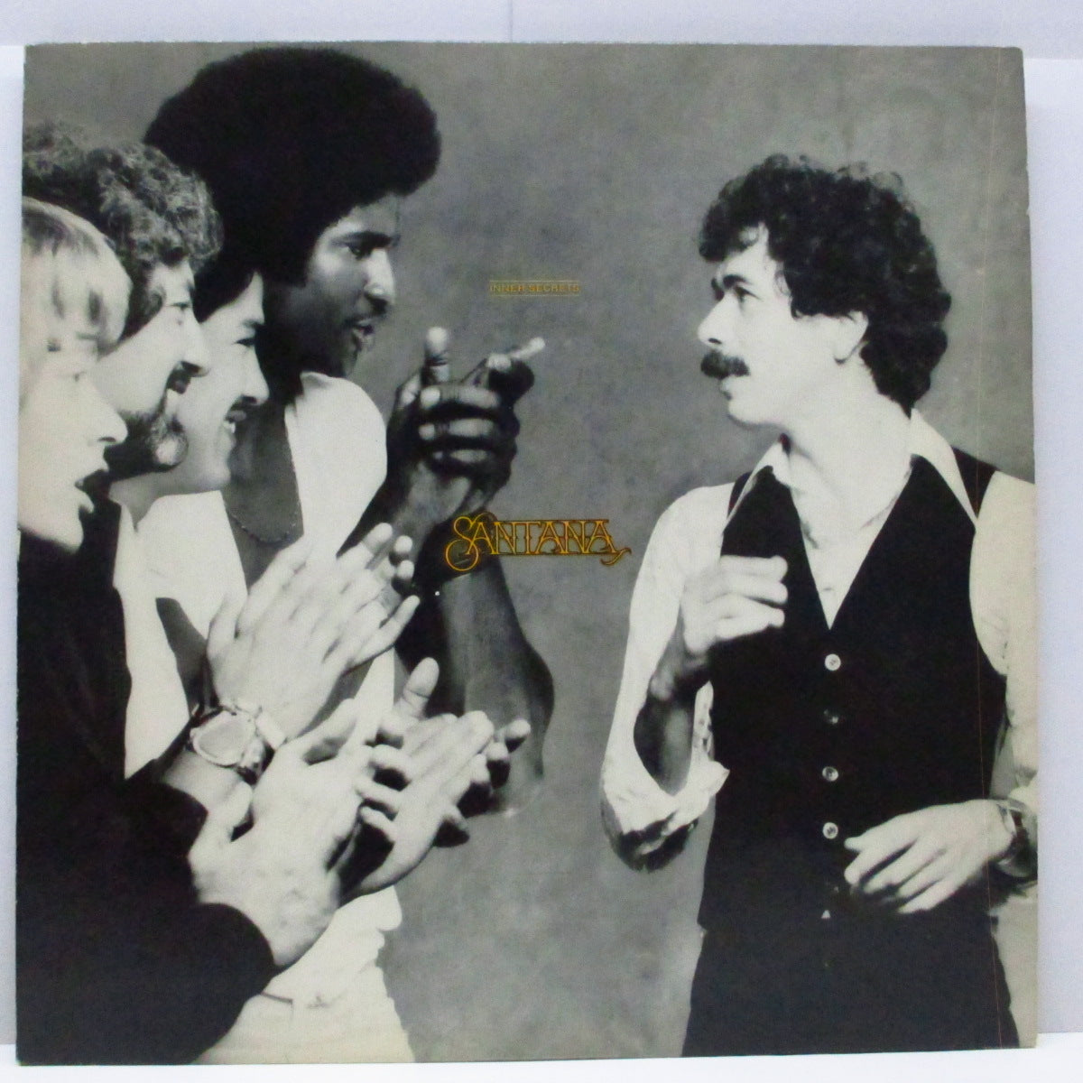 SANTANA (サンタナ) - Inner Secrets (UK オリジナル LP+インサート) '78年10th アルバム!