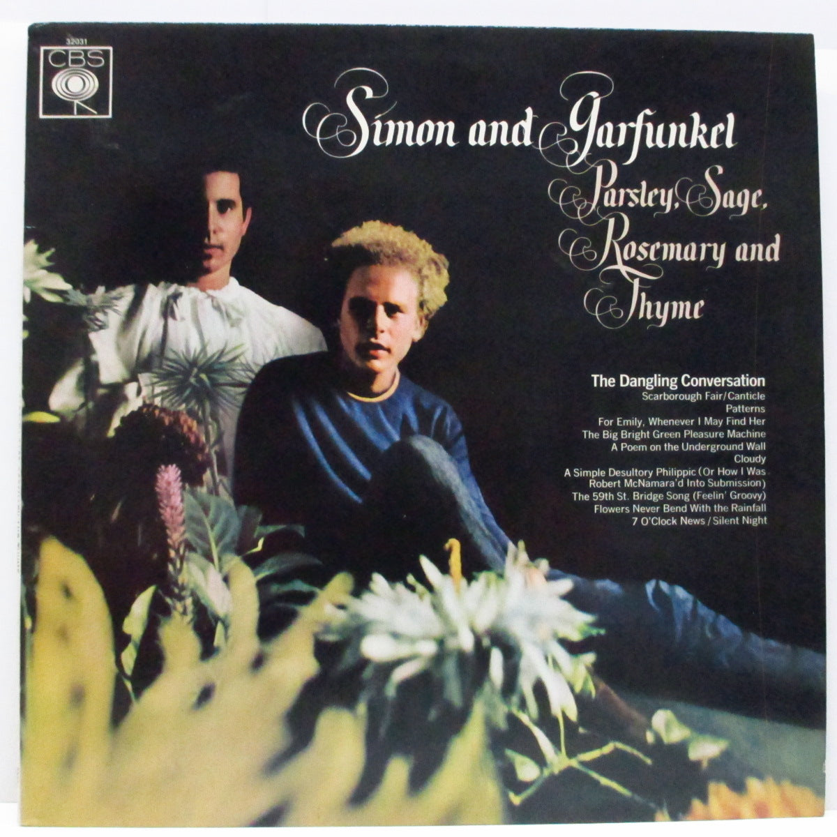 SIMON & GARFUNKEL (サイモン & ガーファンクル) - Parsley,Sage, Rosemary & Thyme (UK 80's 再発「オレンジ/イエローラベ」LP/バーコード無「光沢ジャケ」S CBS 32031)