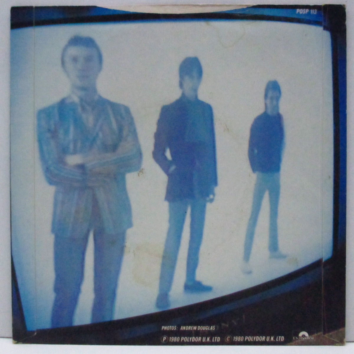 JAM, THE (ザ・ジャム) - Going Underground (UK オリジナル「銀プラ フラットセンター ラベ」7"/光沢固紙折り返ジャケ) フレンチプレス Ver.