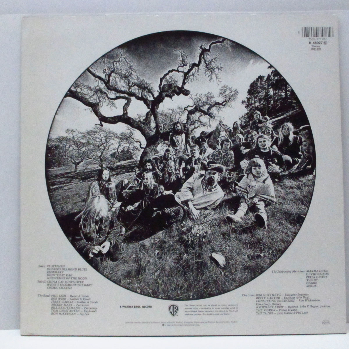 GRATEFUL DEAD (グレイトフル・デッド) - Aoxomoxoa (EU 80's 再発 LP/K 46027) '69年アルバム『アオクソモクソア』!