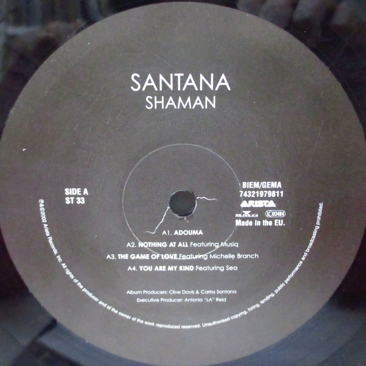 SANTANA (サンタナ) - Shaman (EU オリジナル 2xLP+インサート)