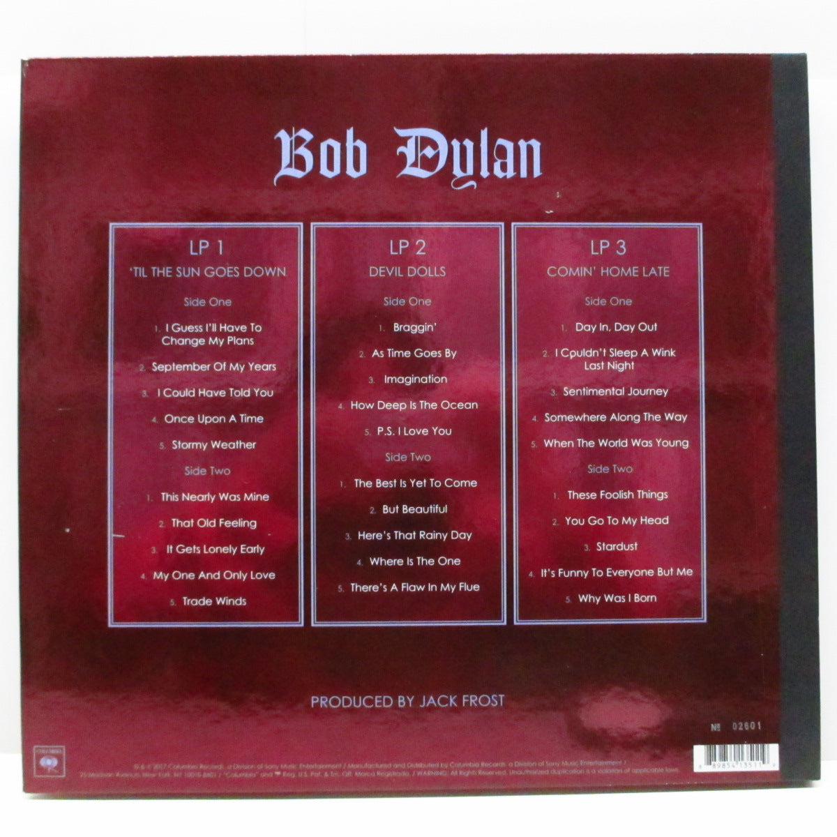 BOB DYLAN & THE BAND (ボブ・ディラン) - Triplicate (US & EU '17 限定ナンバリング入り 3xLP+インサート/ハードカバー本型見開ジャケ)