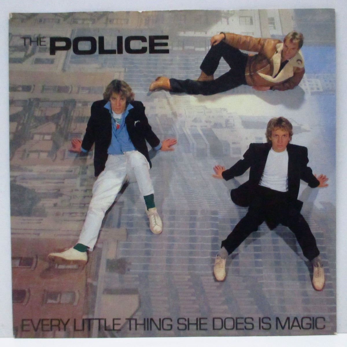 POLICE, THE (ザ ・ポリス) - Every Little Thing She Does Is Magic (UK オリジナル「フラットセンター」7"/光沢ソフト紙ジャケ) 両面「POLICE ラベ」バージョン !
