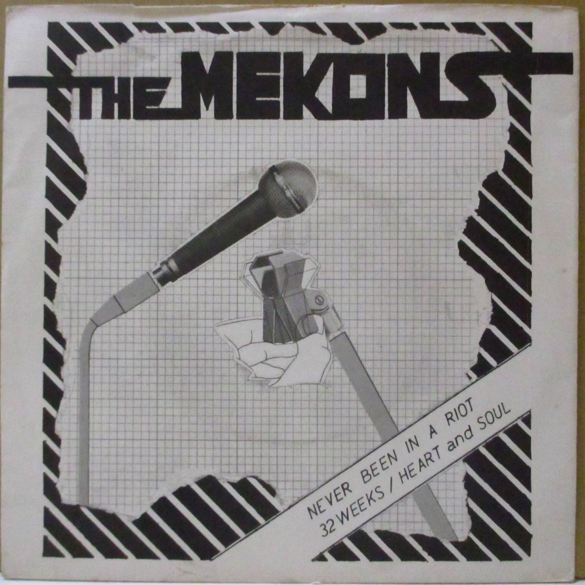 MEKONS, THE (ザ・メコンズ) - Never Been In A Riot +2 (UK '78 オリジナル3曲入り 7インチ+マットソフト紙ジャケ)