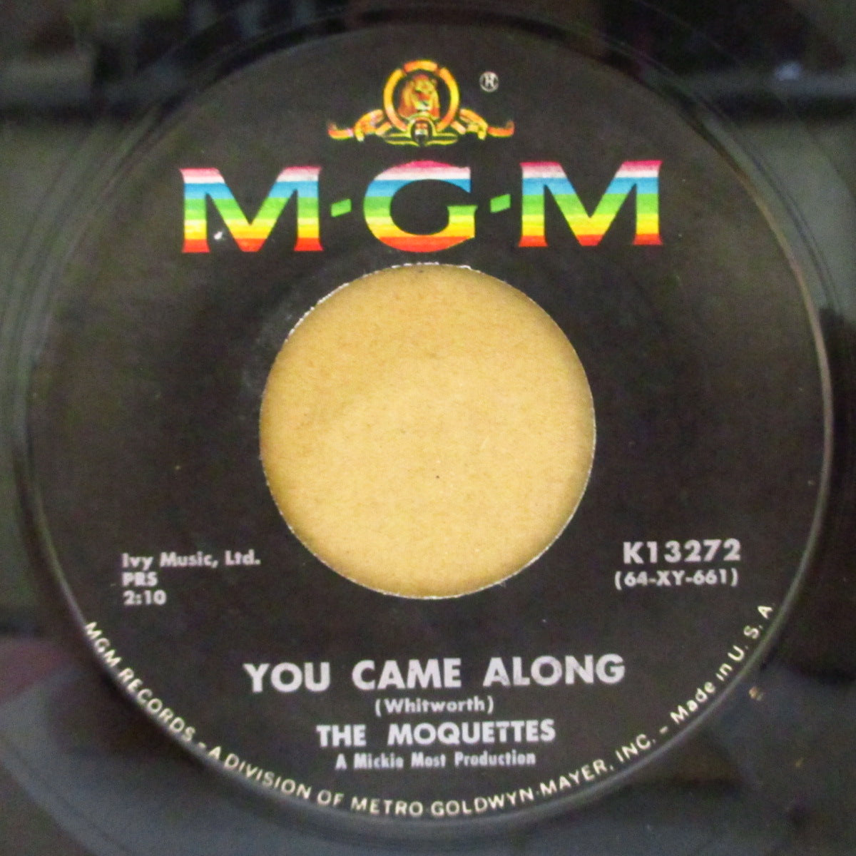 MOQUETTES, THE (ザ・モケッツ) - Right String Baby, But The Wrong Yo-Yo (US '64 オリジナル7インチ)フルール・ド・リスのメンバー在籍MODビート・カバー!
