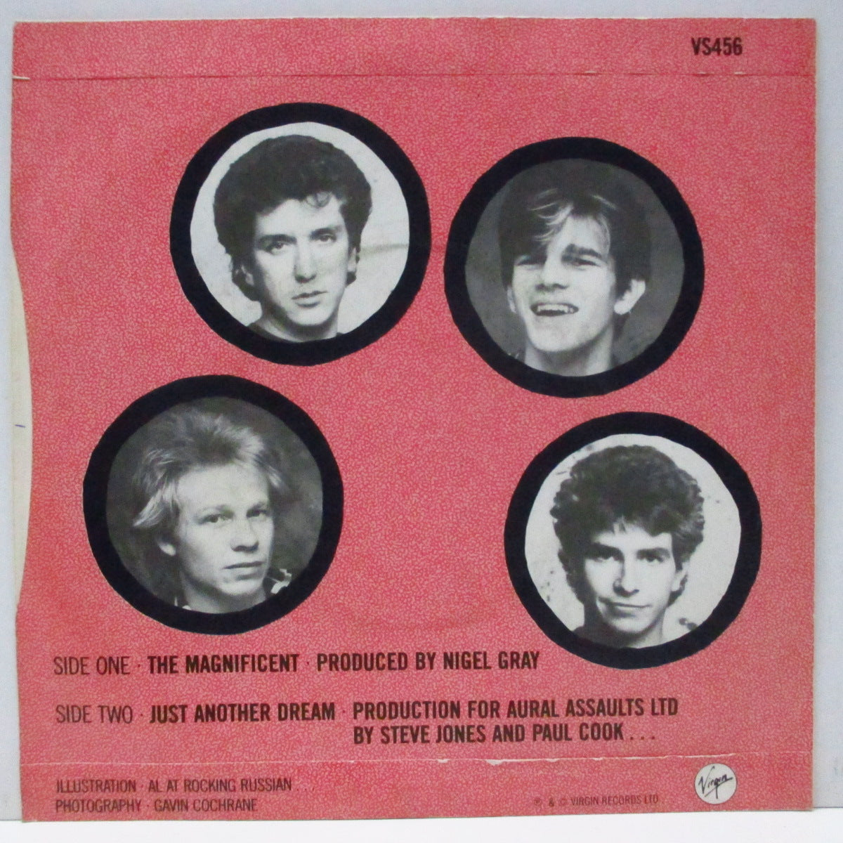 PROFESSIONALS, THE (ザ ・プロフェッショナルズ) - The Magnificent (UK オリジナル 7"/光沢ソフト紙折り返しジャケ) '81年4th シングル!