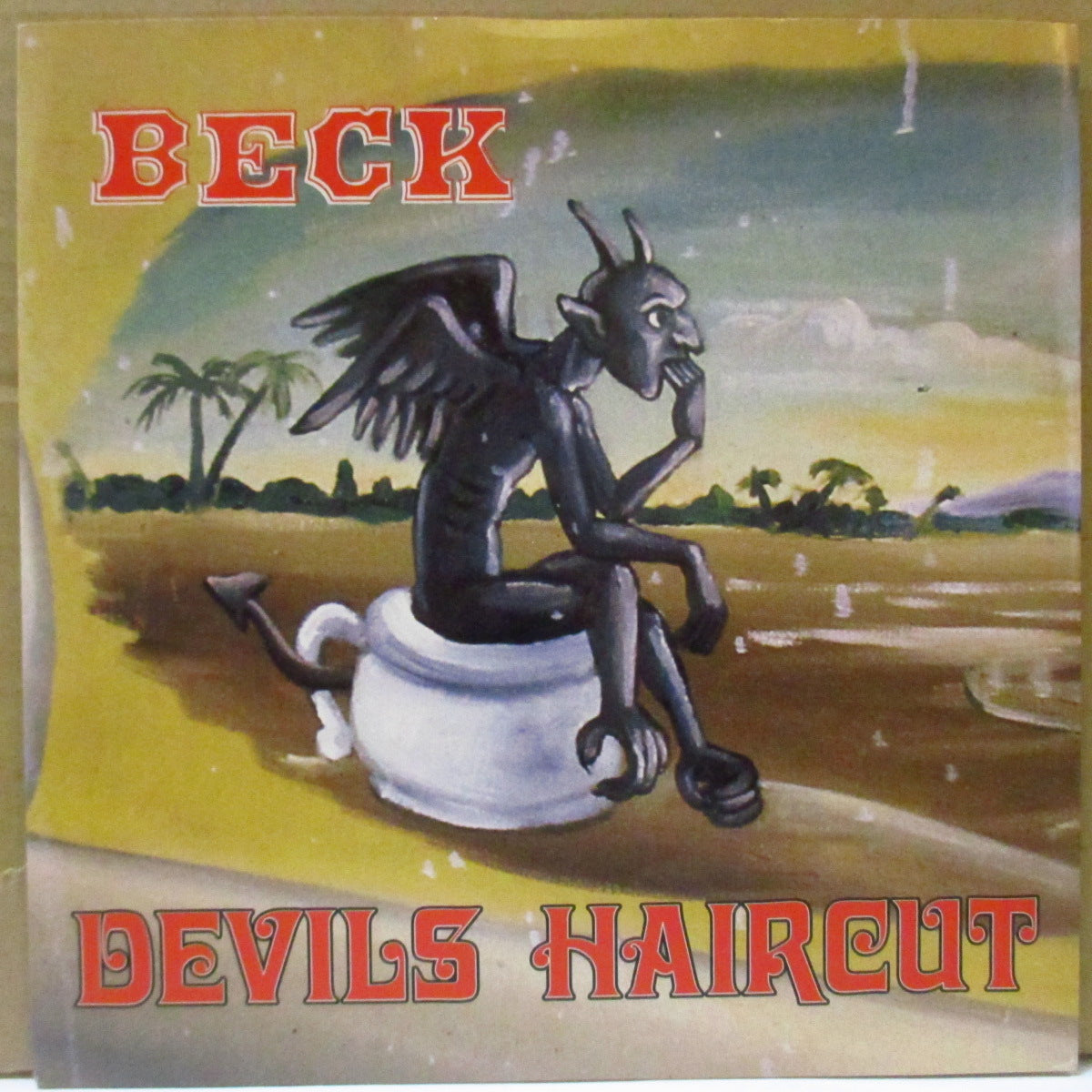 BECK (ベック) - Devils Haircut (UK オリジナル 7インチ+光沢固紙ジャケ)
