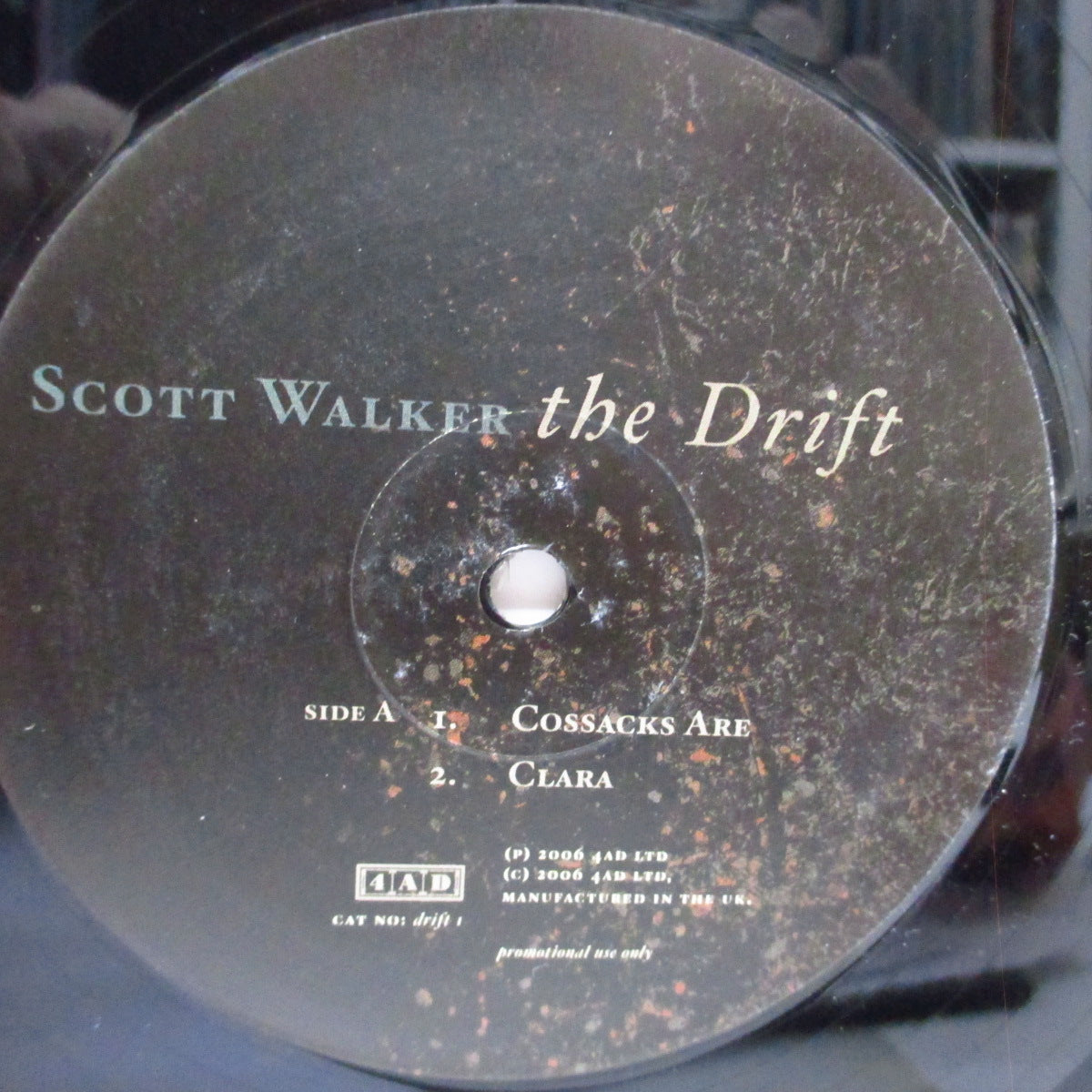 SCOTT WALKER (スコット・ウォーカー) - The Drift (UK 500枚限定プロモ 2xLP+インナー、ブックレット/DRIFT 1)