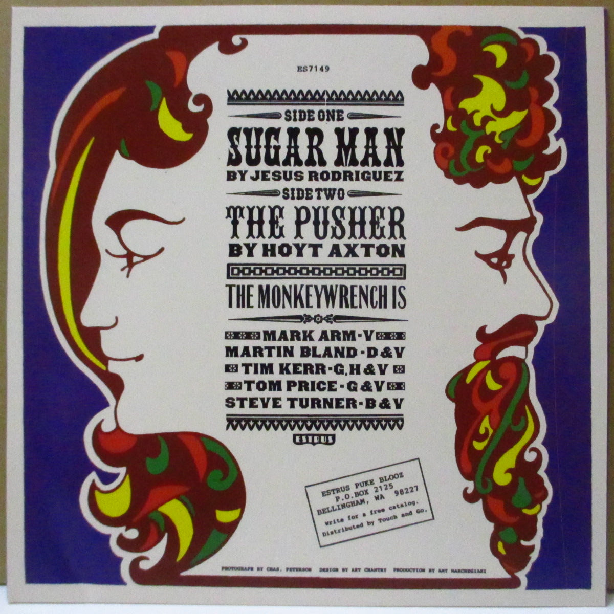 MONKEYWRENCH, THE (ザ・モンキーレンチ) - Sugar Man (US '00 オリジナル33回転 7インチ+光沢固紙ジャケ)