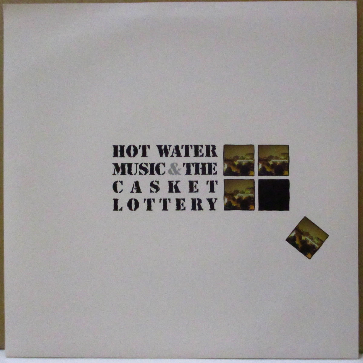 HOT WATER MUSIC / THE CASKET LOTTERY (ホット・ウォーター・ミュージック / ザ・キャスケット・ロッテリー) - Colors, Words & Dreams (US '02 限定6枚スプリット「ダークパープルヴァイナル」 7インチ+光沢固紙ジャケ)