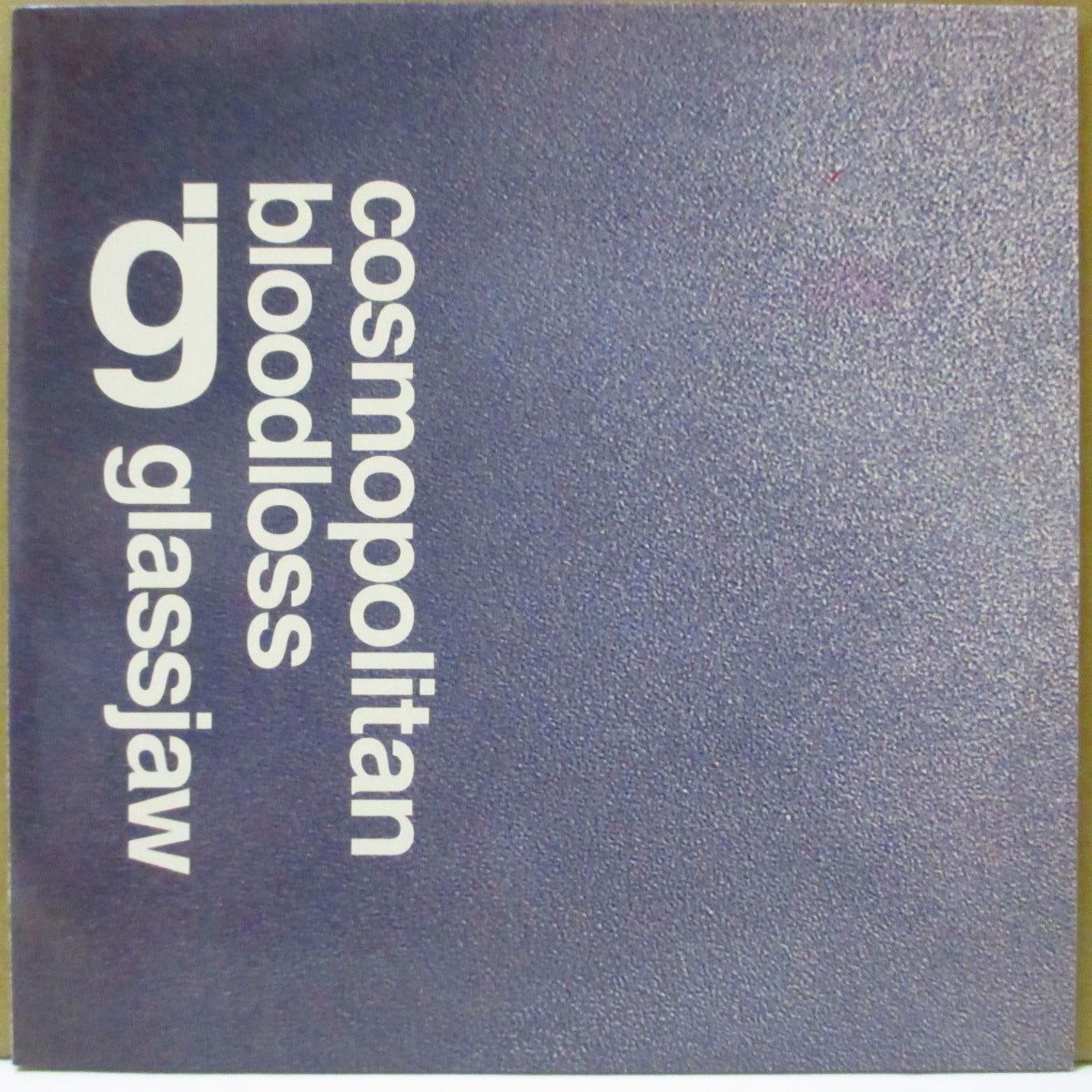 GLASSJAW (グラスジョー) - Cosmopolitan Bloodloss (UK '02 オリジナル 7インチ+光沢固紙ジャケ)