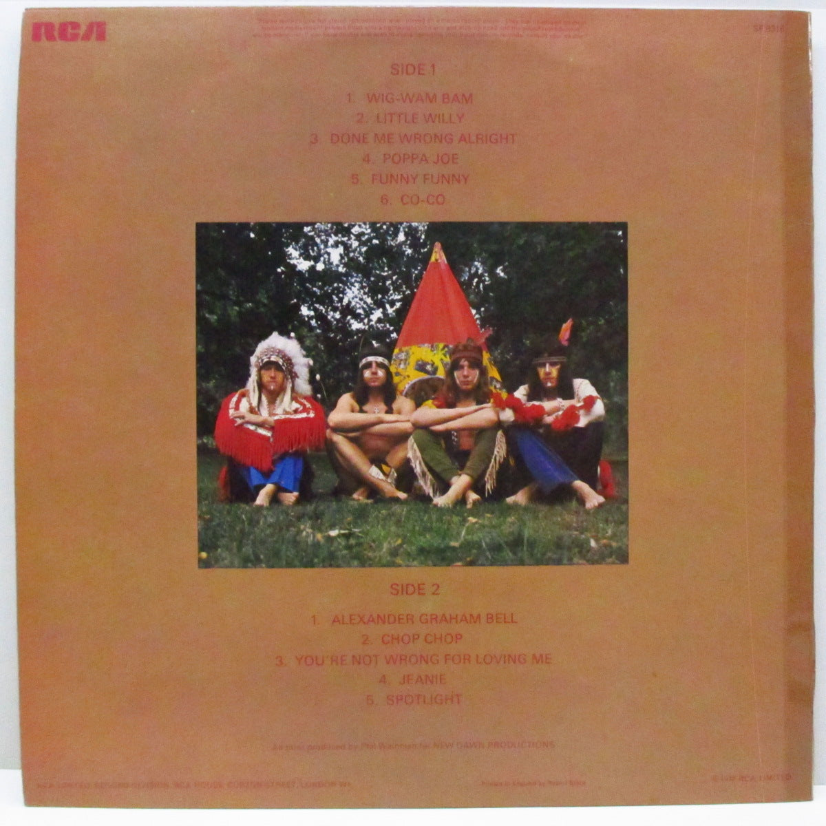 SWEET (スウィート) - The Sweet's Biggest Hits (UK オリジナル LP/表面コーティングジャケ)