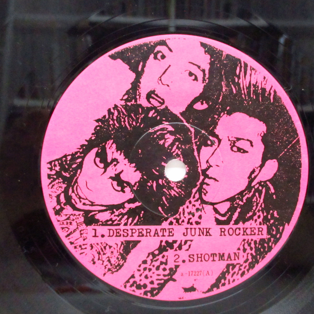 SAMURAI (サムライ) - I'm A Person Not A Number (Japan オリジナル 8"+片面フレキシ、光沢固紙ジャケ) '85年サード&ラスト EP !