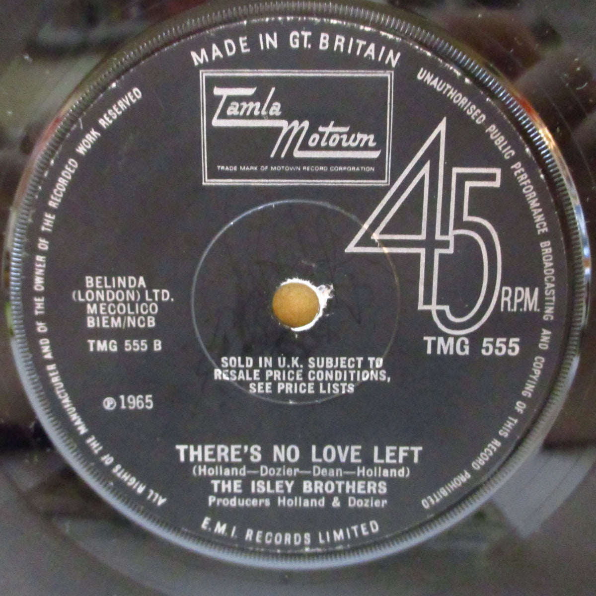 ISLEY BROTHERS (アイズレー・ブラザーズ) - This Old Heart Of Mine (UK '66年初回オリジナル「ソリッド・センター」7インチ) ノーザン名曲