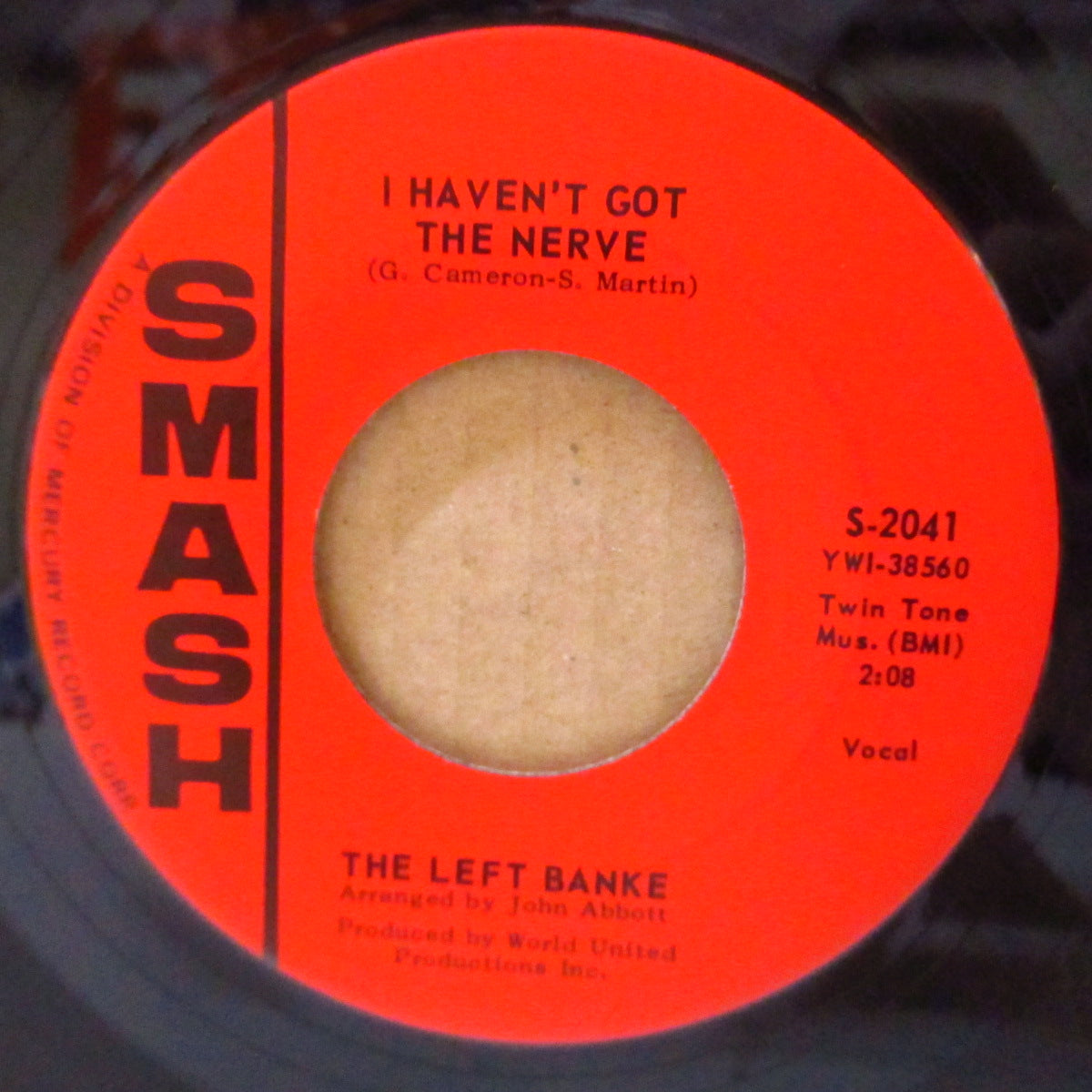 LEFT BANKE, THE (ザ・レフトバンク) - Walk Away Renee (US '66 オリジナル 7インチ) バロック・ポップの金字塔!