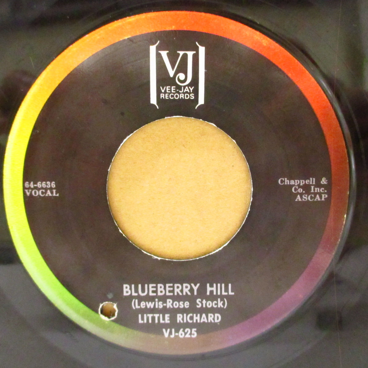 LITTLE RICHARD (リトル・リチャード) - Blueberry Hill (US '64 オリジナル 7インチ)アップテンポ・ノーザン・アレンジ・カヴァ!