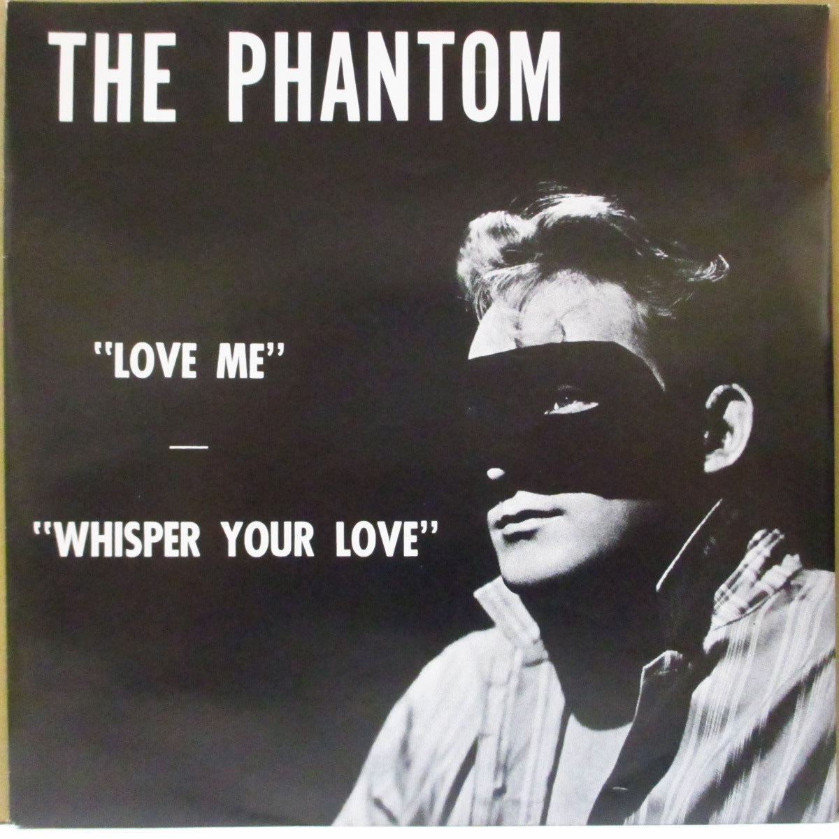 PHANTOM, THE (Jerry Lott) (ザ・ファントム = ジェリー・ロット) - Love Me (US 90's 限定リプロ再発「ジャケ付き黒盤」7インチ) クランプスのカヴァ原曲怪ロカビリー!