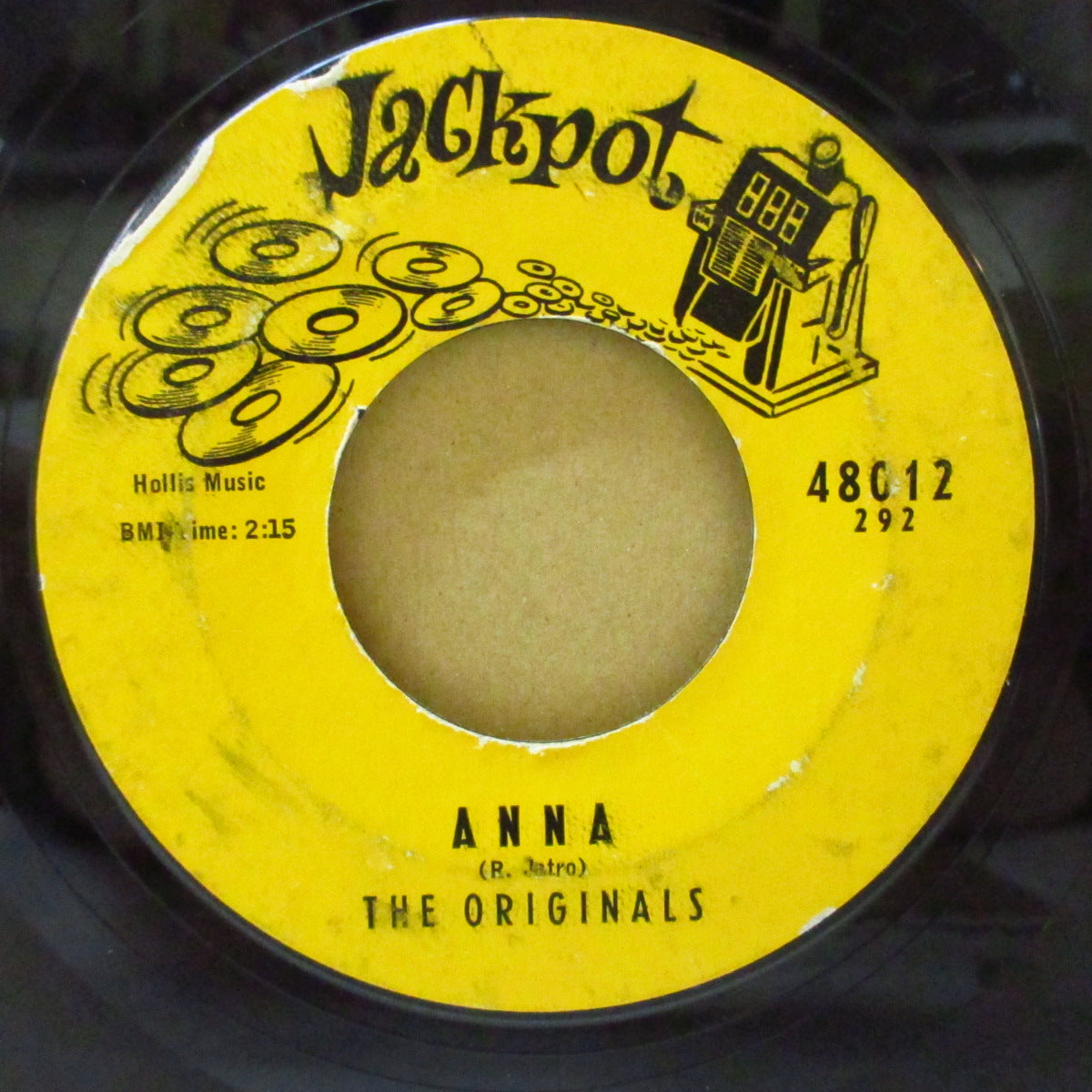 ORIGINALS, THE (ザ・オリジナルス) - Sleepless Hours / Anna (US オリジナル 7インチ)ラスヴェガス・グラインド #3 収録!