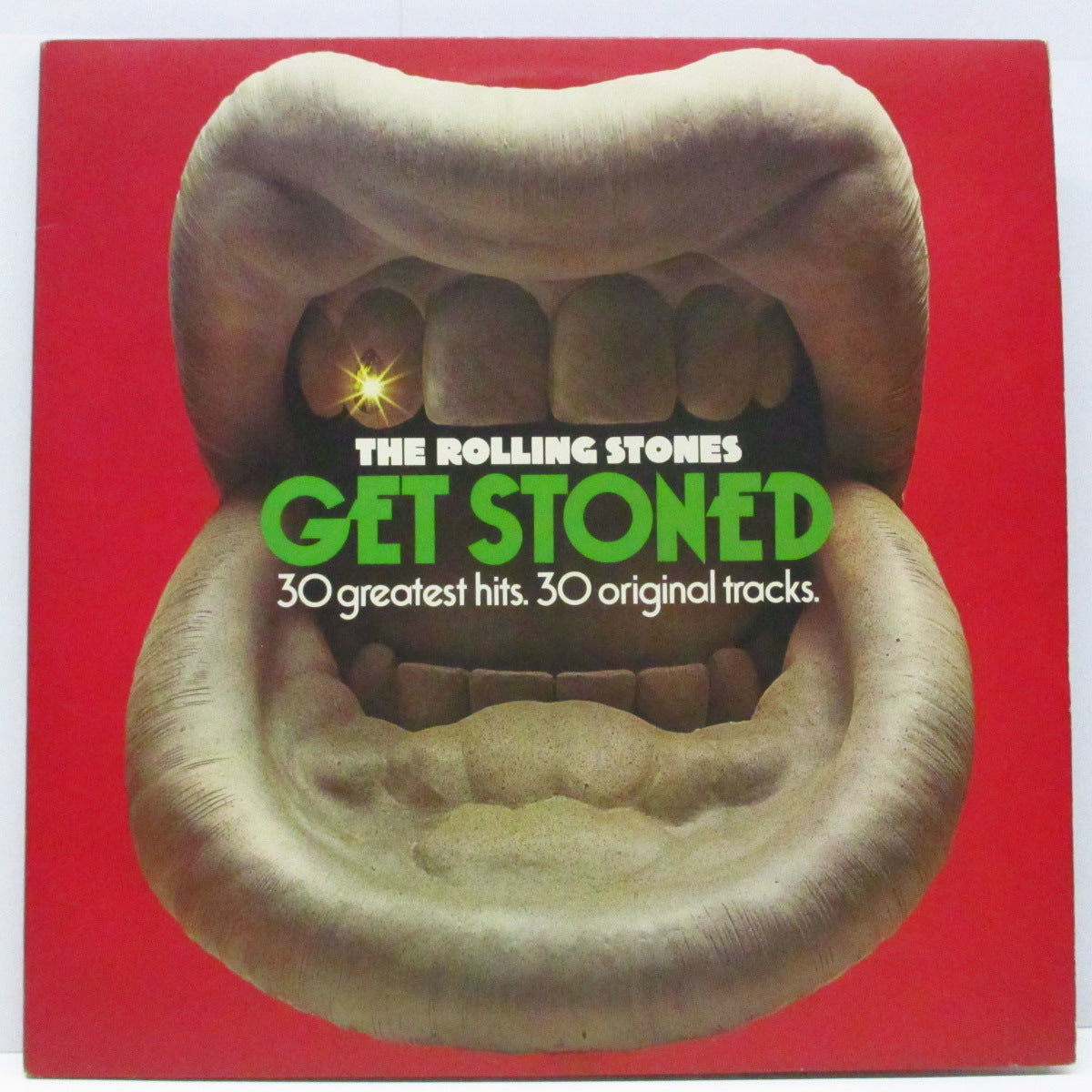 ROLLING STONES (ローリング・ストーンズ) - Get Stoned (UK オリジナル 2xLP/光沢見開きジャケ) イギリス、アイルランド、ドイツのみで発売された2枚組編集盤 !