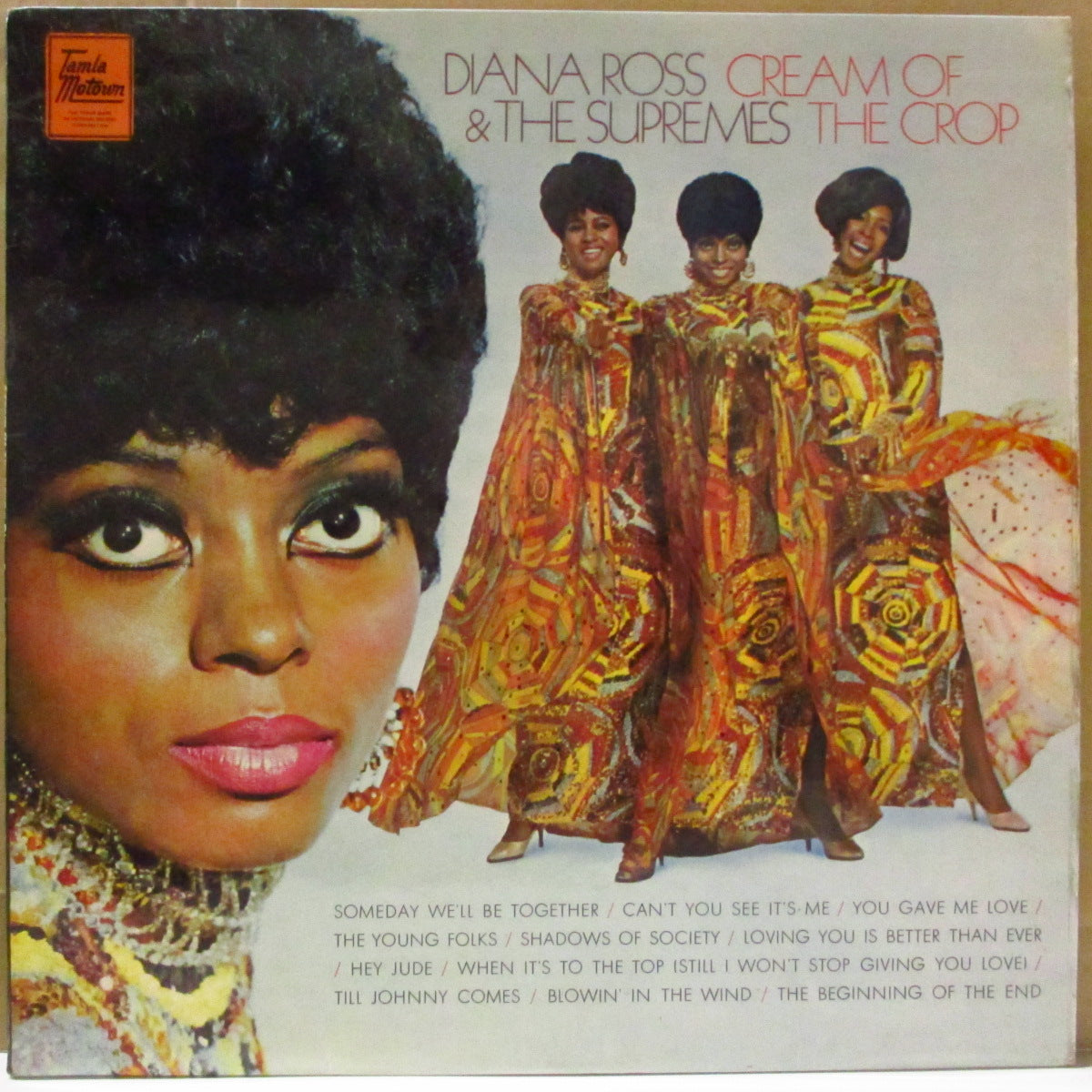 SUPREMES (DIANA ROSS AND THE) (ダイアナ・ロス&ザ・スプリームス) - Cream Of The Crop (UK '70 オリジナル・モノラル LP/表面コーティング3面折り返しジャケ)ダイアナ・ロス在籍最後作