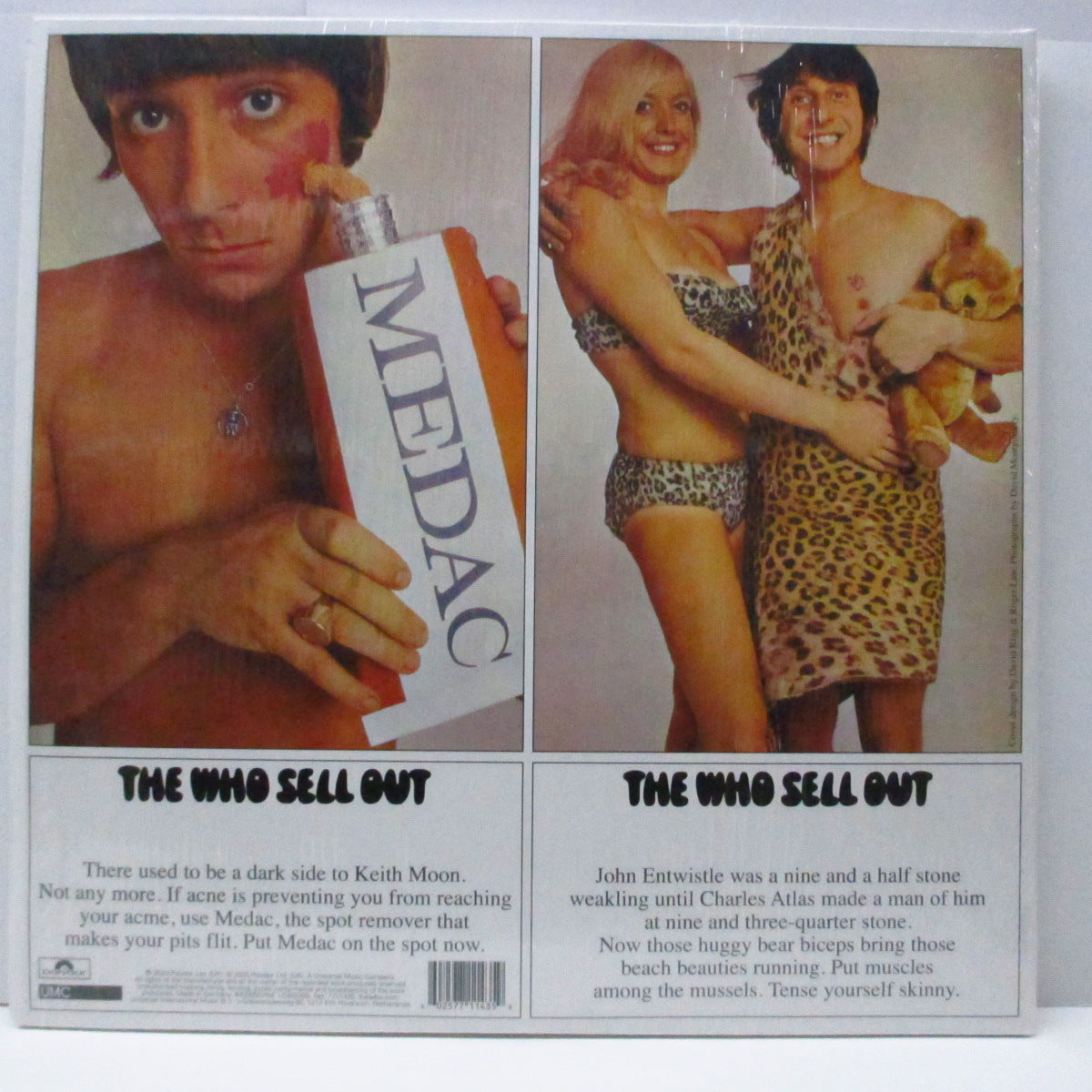 WHO (フー) - Sell Out (Worldwide '21 再発「ステレオDXリマスター」2xLP+インナー、ポスター/ステッカー付き見開ジャケ)