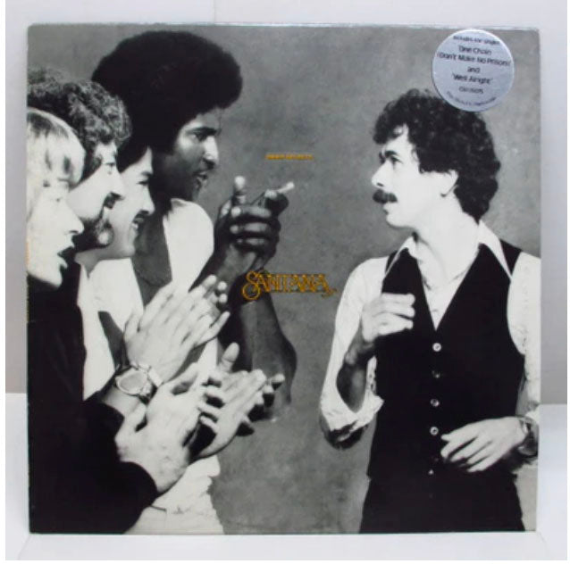 SANTANA (サンタナ) - Inner Secrets (UK オリジナル LP+インサート/「銀ステッカー」付きジャケ) '78年10th アルバム!