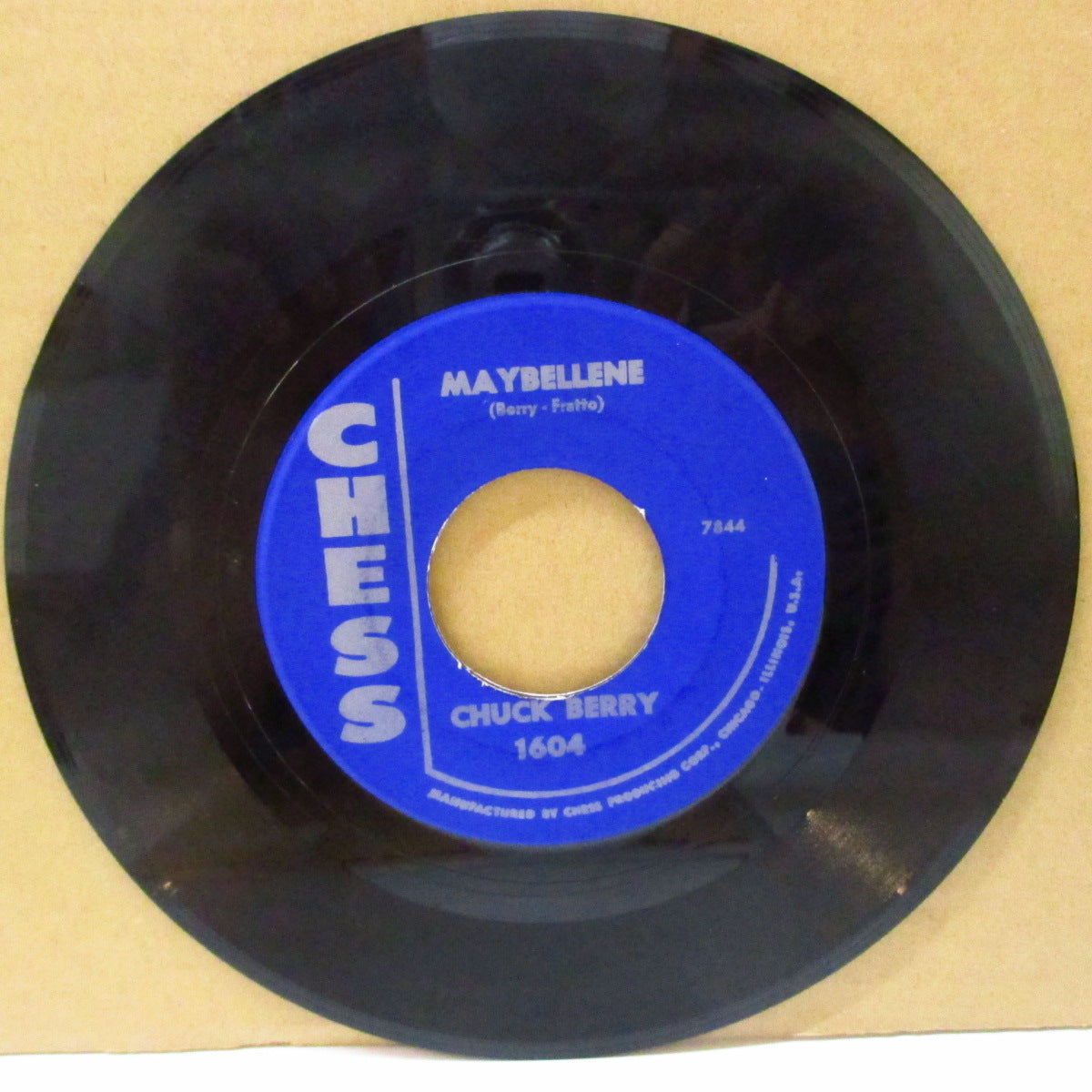 CHUCK BERRY (チャック・ベリー) - Maybelline (US '58 セカンド・プレス「青ラベ」7インチ) R&R大名曲!