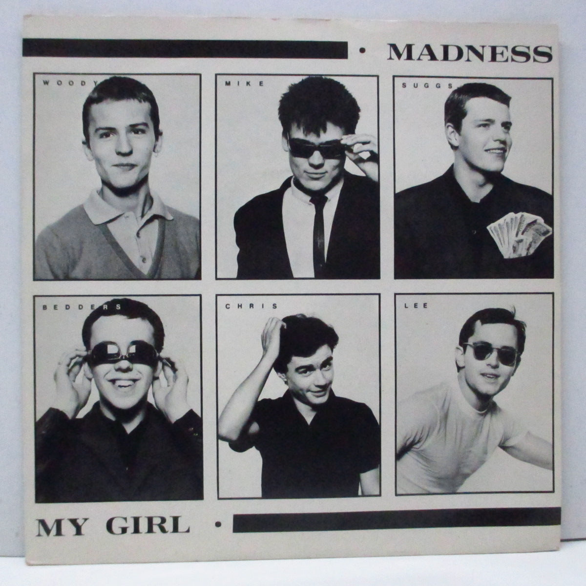MADNESS (マッドネス) - My Girl (UK オリジナル「ラウンドセンター」7"/光沢固紙製折り返ジャケ) B面アルバム未収録!