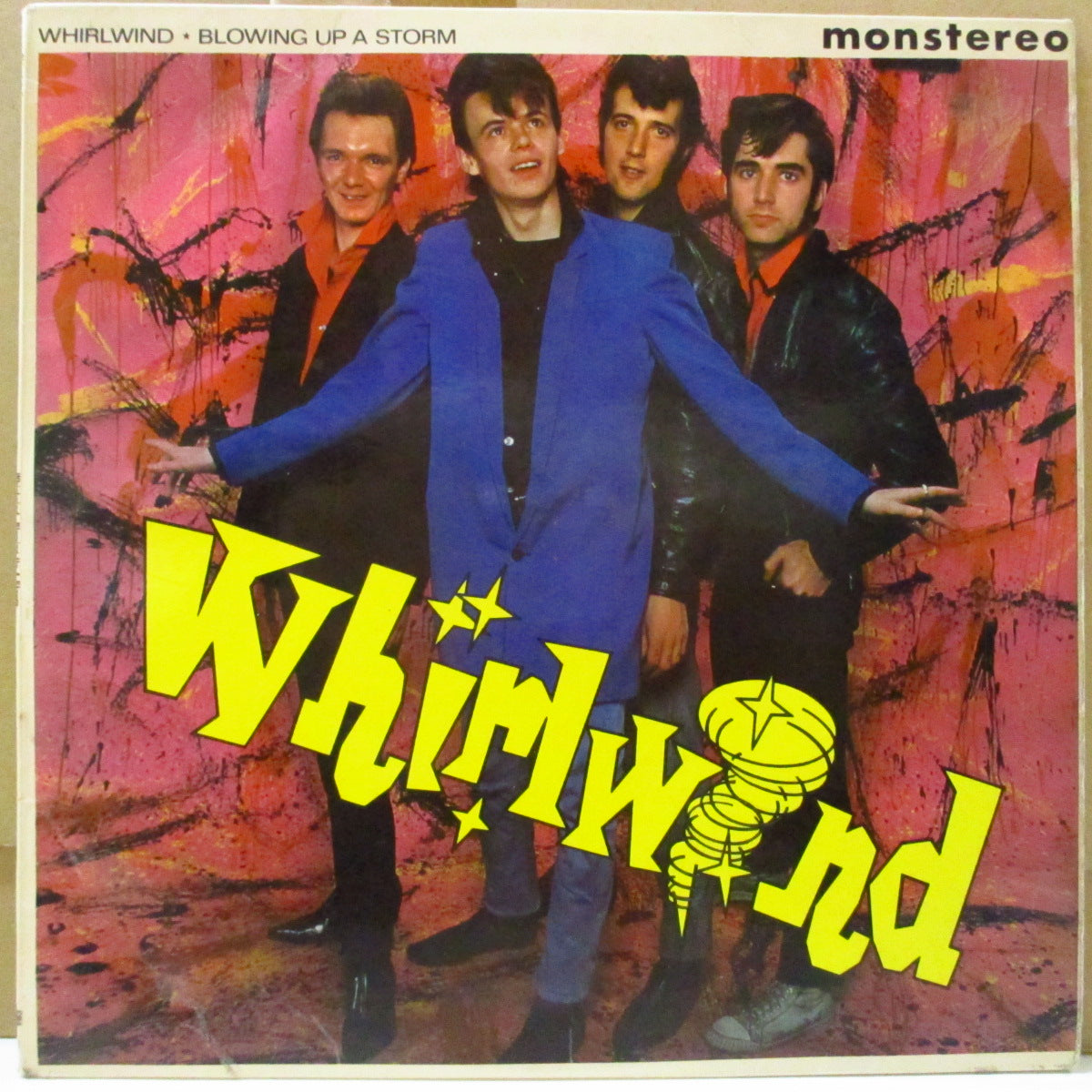 WHIRLWIND (ワールウィンド) - Blowing Up A Storm (UK オリジナル 10インチ+表面コーティングジャケ)