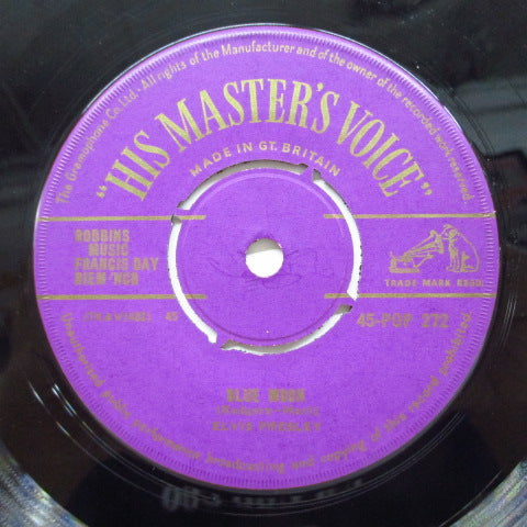 ELVIS PRESLEY (エルヴィス・プレスリー) - Blue Moon (UK HMV Orig.7"+CS)