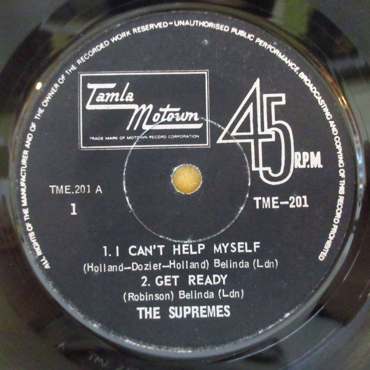 SUPREMES (ザ・スプリームス) - Love Child +3 (シンガポール '68 オリジナル4曲入り7インチEP/両面コーティング・ジャケ)