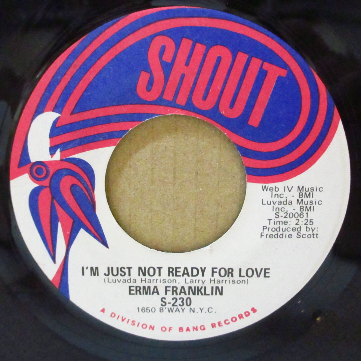 ERMA FRANKLIN (アーマ・フランクリン) - Open Up Your Soul (US '68 オリジナル 7インチ ) アレサ姉、ファンキー・ノーザン!