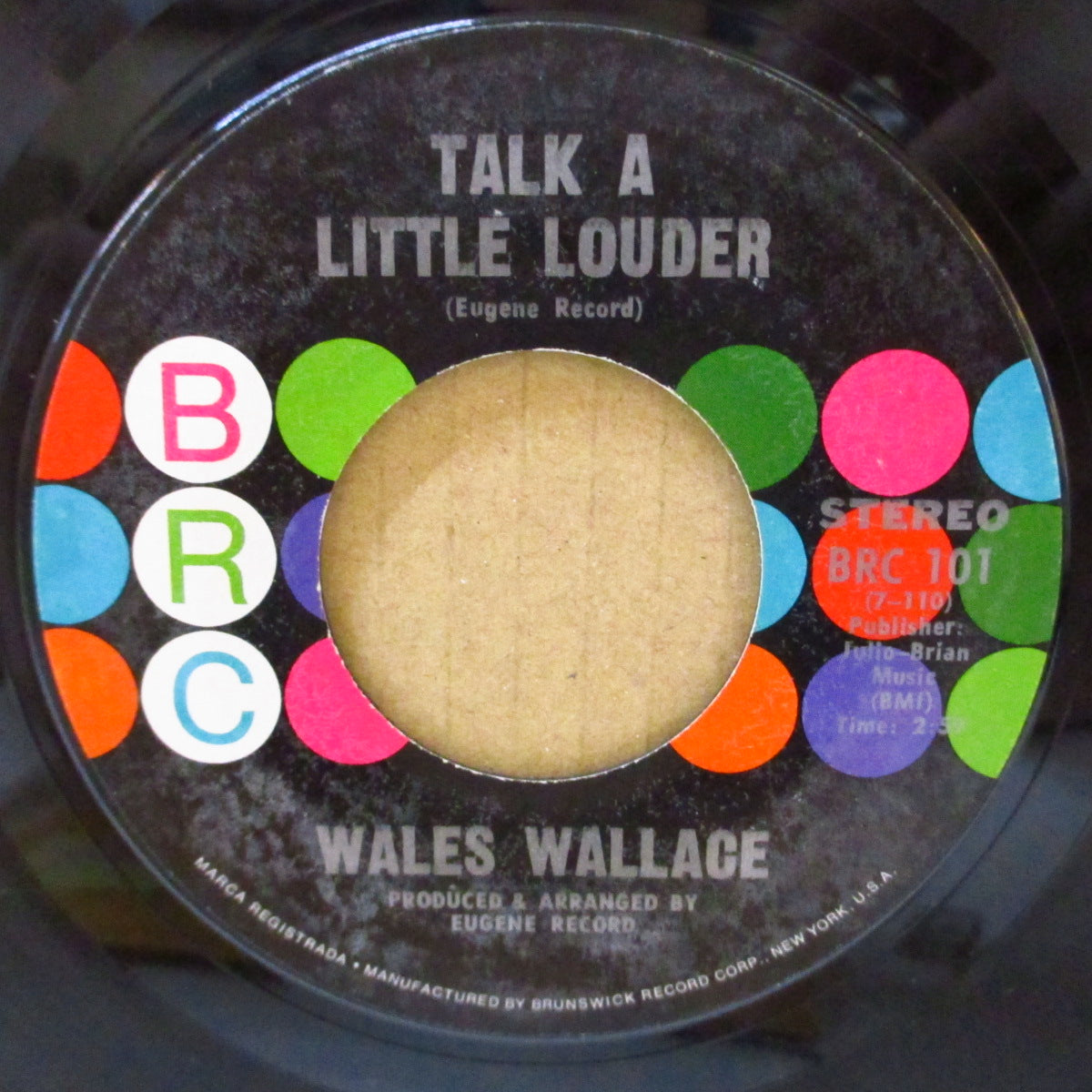 WALES WALLACE (ウェルス・ウォーレス) - Somebody I Know (US 72年オリジナル「VINYL盤」7インチ)ファンキー・クロスオーヴァーノーザン名曲!