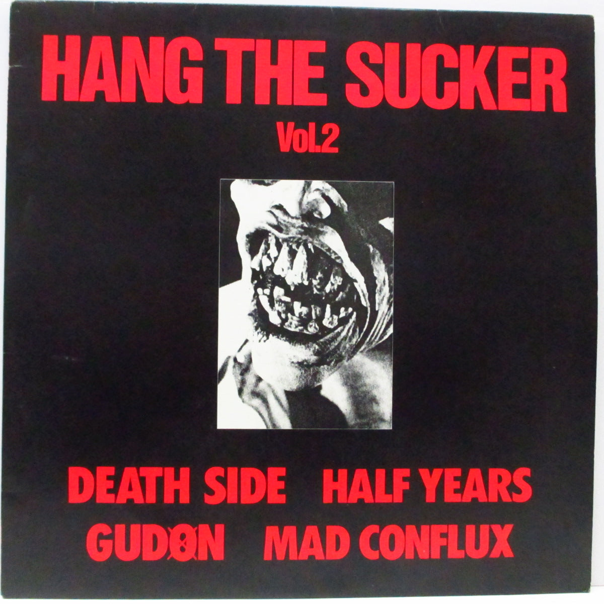 V.A. (加害妄想レーベル・コンピ) - Hang The Sucker Vol.2 (Japan オリジナル LP+インサート)