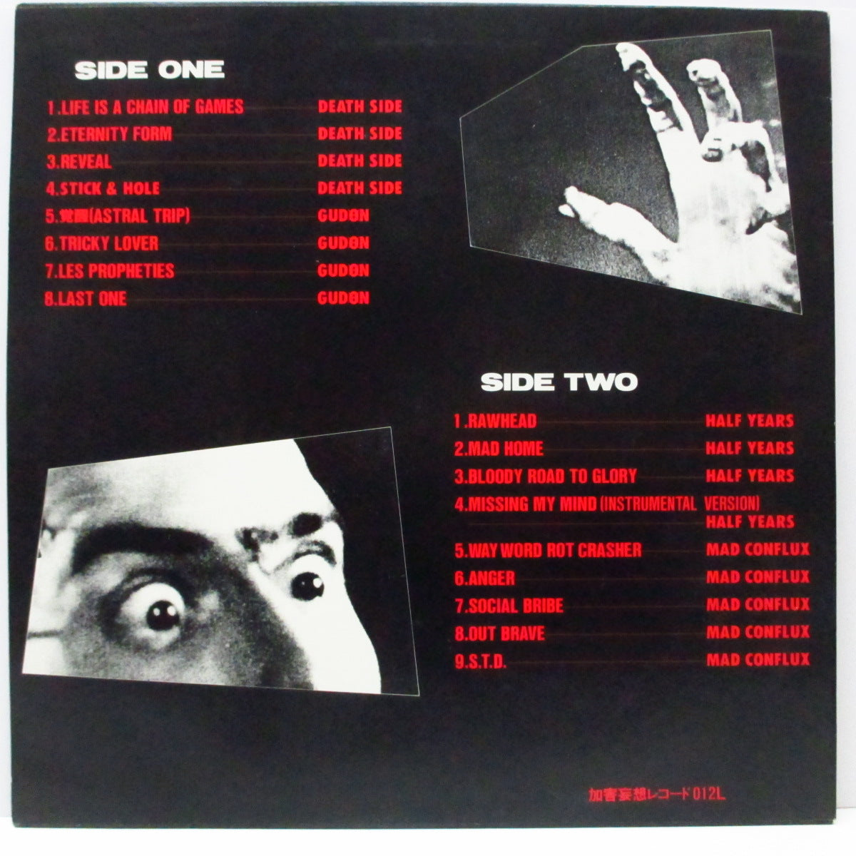 V.A. (加害妄想レーベル・コンピ) - Hang The Sucker Vol.2 (Japan オリジナル LP+インサート)