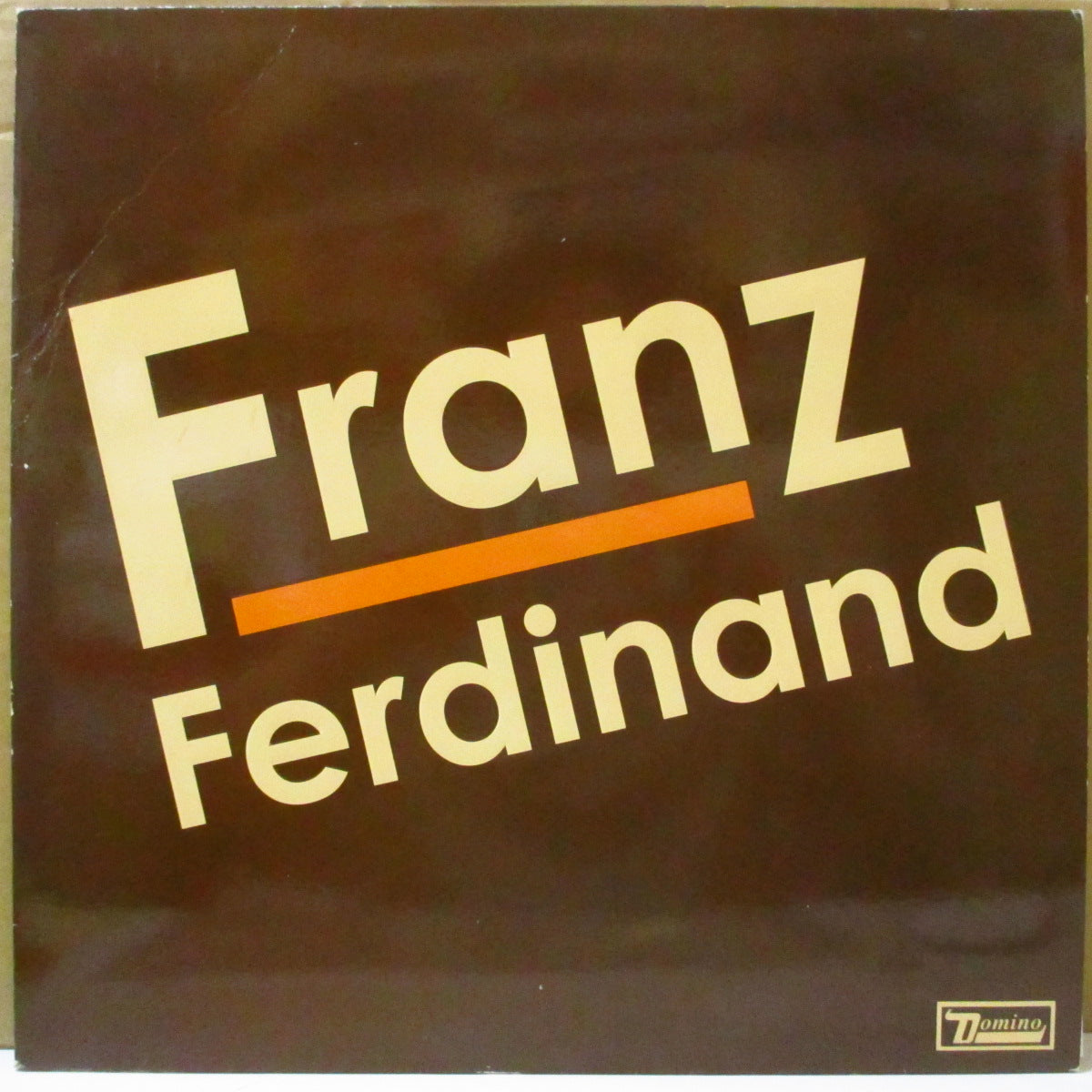 FRANZ FERDINAND (フランツ・フェルディナンド) - S.T. (UK オリジナル180グラム重量 LP+インナー/光沢エンボス・ブラウンジャケ) '04年1stアルバム