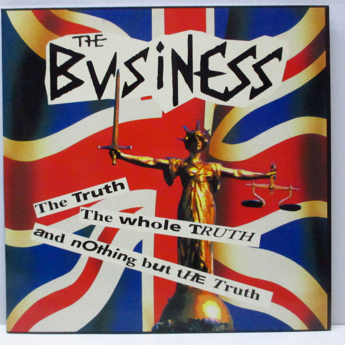 BUSINESS, THE (ザ・ビジネス) - The Truth The Whole Truth And Nothing But The Truth (US オリジナル「ブラックヴァイナル」LP+インナー/見開ジャケ)