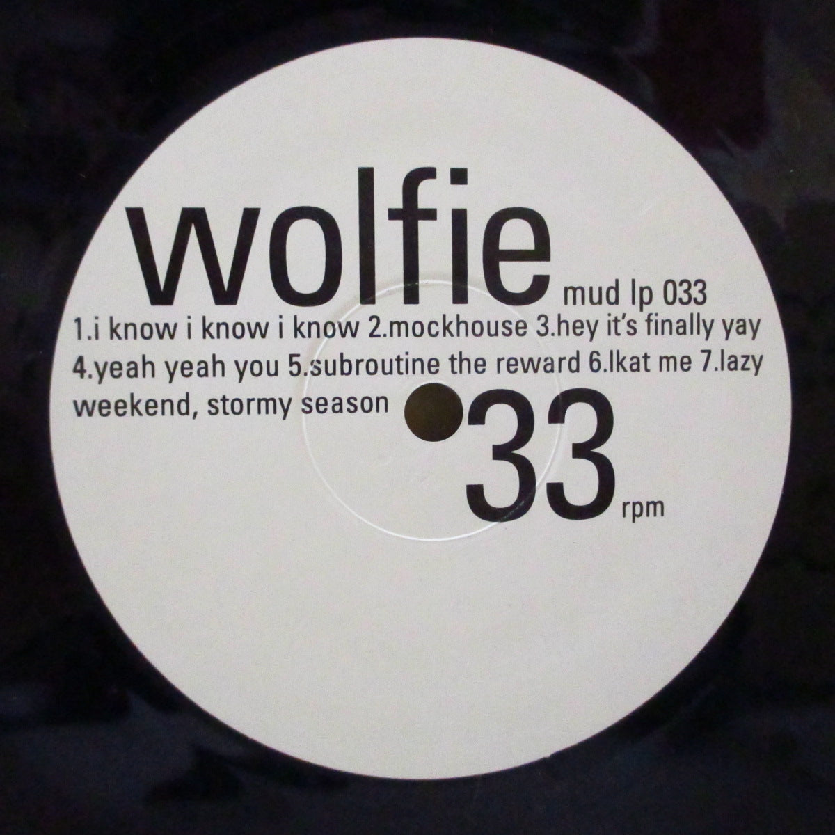 WOLFIE (ウルフィー) - Awful Mess Mystery (US オリジナル 10インチ) '98年1stアルバム