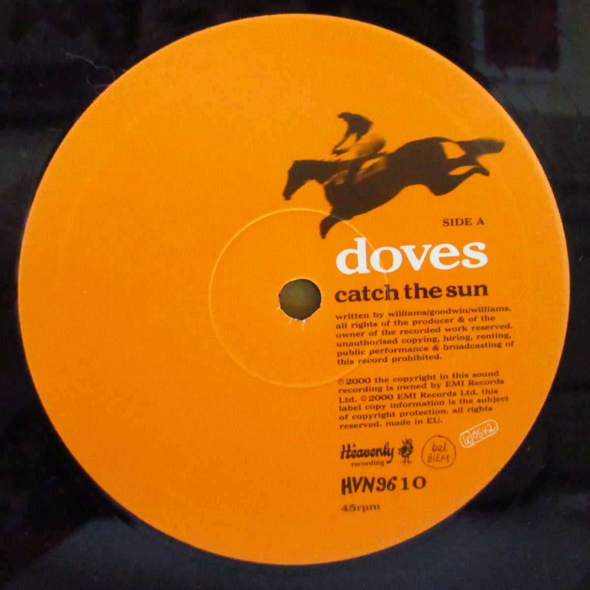 DOVES (ダヴズ) - Catch The Sun +2 (UK オリジナル 10インチ) '00年シングル