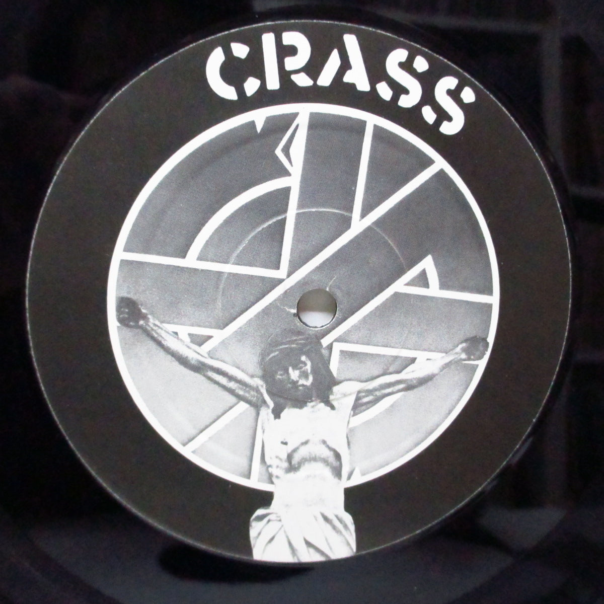 CRASS (クラス) - Christ The Album (UK '82 再発 2xLP+ポスター、ブックレット/ノーマルジャケ)スタジオ+ライブ全40曲 !