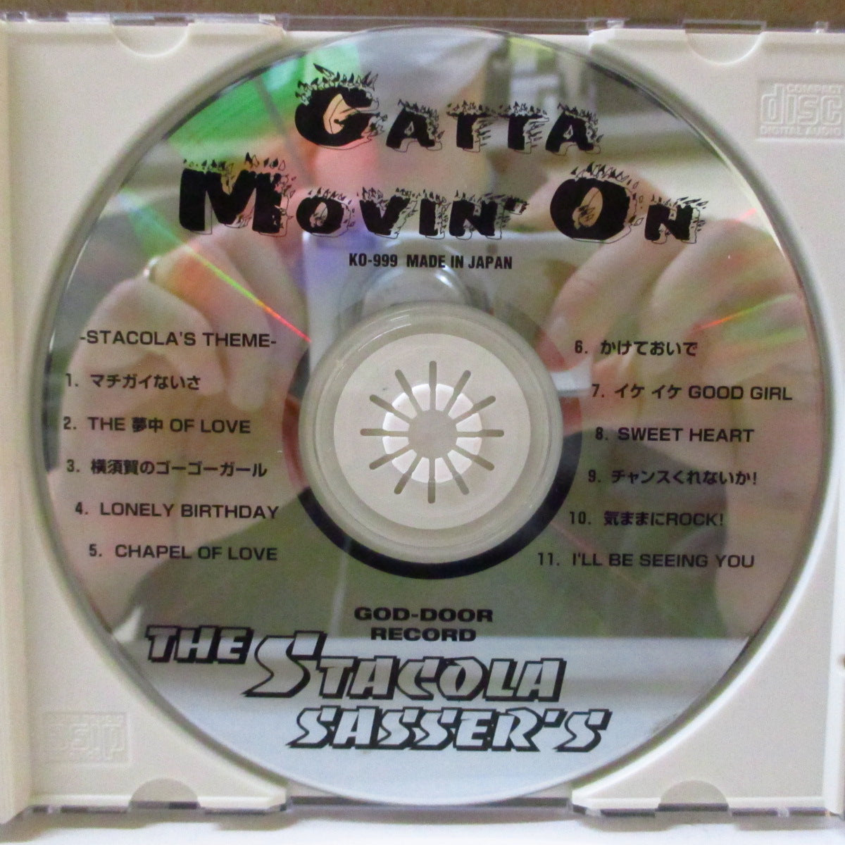 STACOLA SASSER'S (スタコラ・サッサーズ) - Gatta Movin' On (Japan オリジナル CD+帯, インサート) '99年4thアルバム