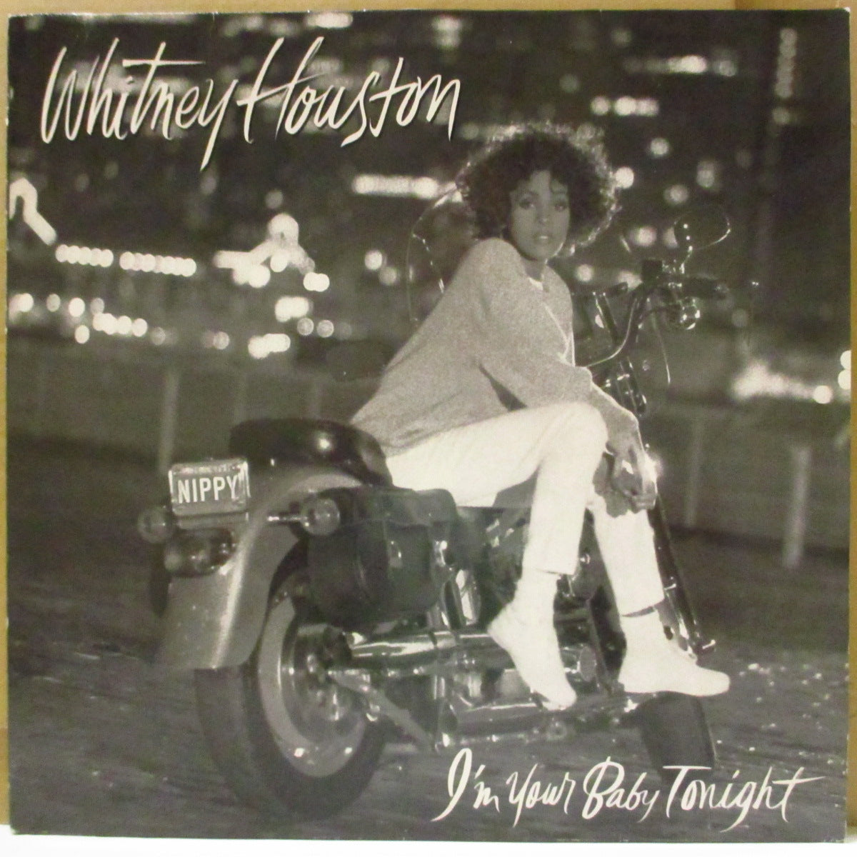 WHITNEY HOUSTON (ホイットニー・ヒューストン) - I'm Your Baby Tonight (EU '90 オリジナルLP+インナー)サード・アルバム