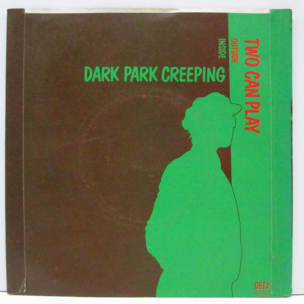 MO-DETTES (モ・デッツ) - Dark Park Creeping (UK オリジナル 7"/光沢ソフト紙折り返しジャケ付) バックが緑のバージョン!