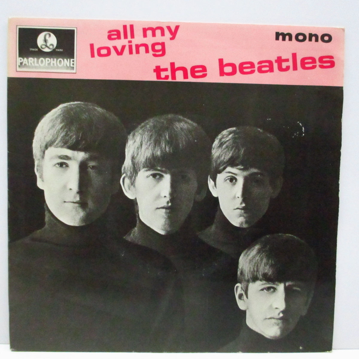 BEATLES (ビートルズ) - All My Loving (UK 80's 再発モノラル 7インチEP+FS/EMI Rim)